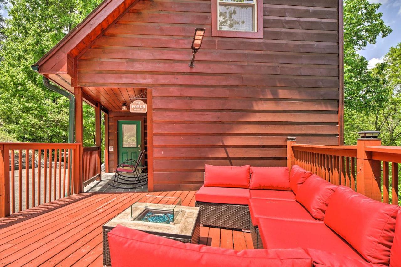Pigeon Forge Cabin Sauna, Saltwater Pool And Views! Sevierville Exterior photo