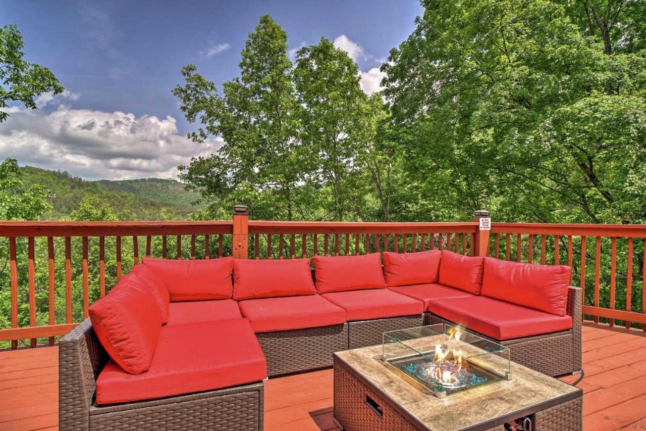 Pigeon Forge Cabin Sauna, Saltwater Pool And Views! Sevierville Exterior photo